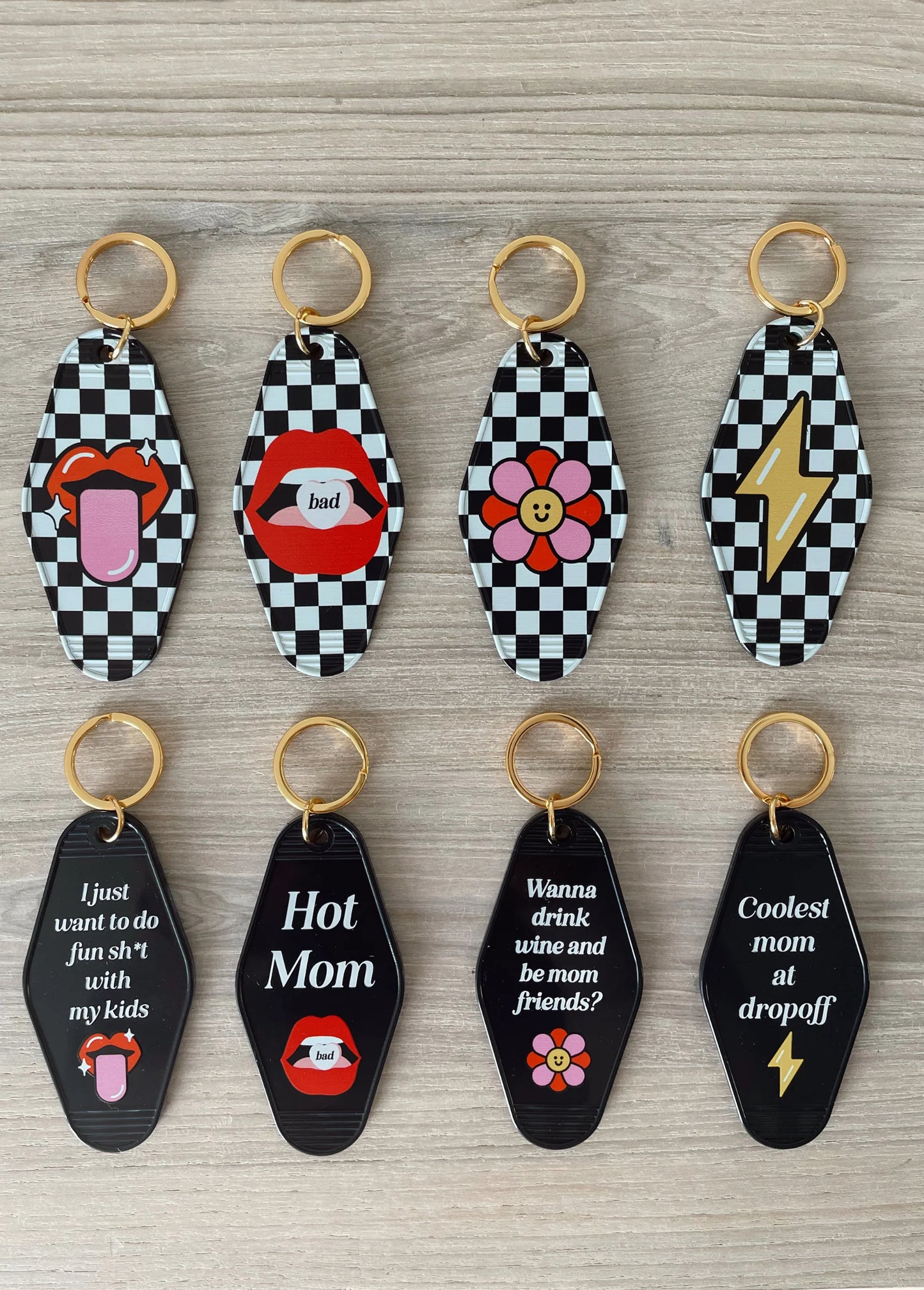 Motel Keychain