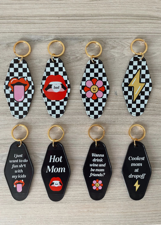 Motel Keychain