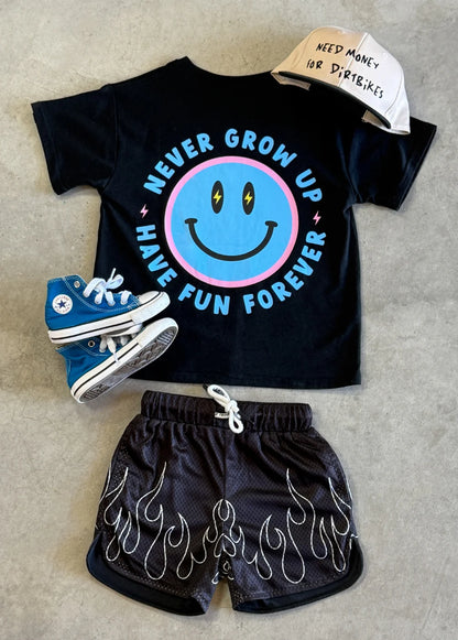 Heater Mesh Shorts Black