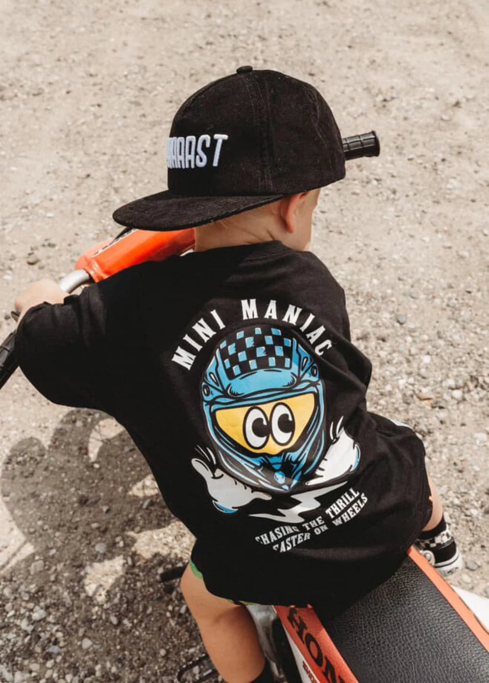 Mini Maniac T-shirt Black