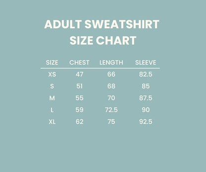 Adult Never Grow Up Crewneck