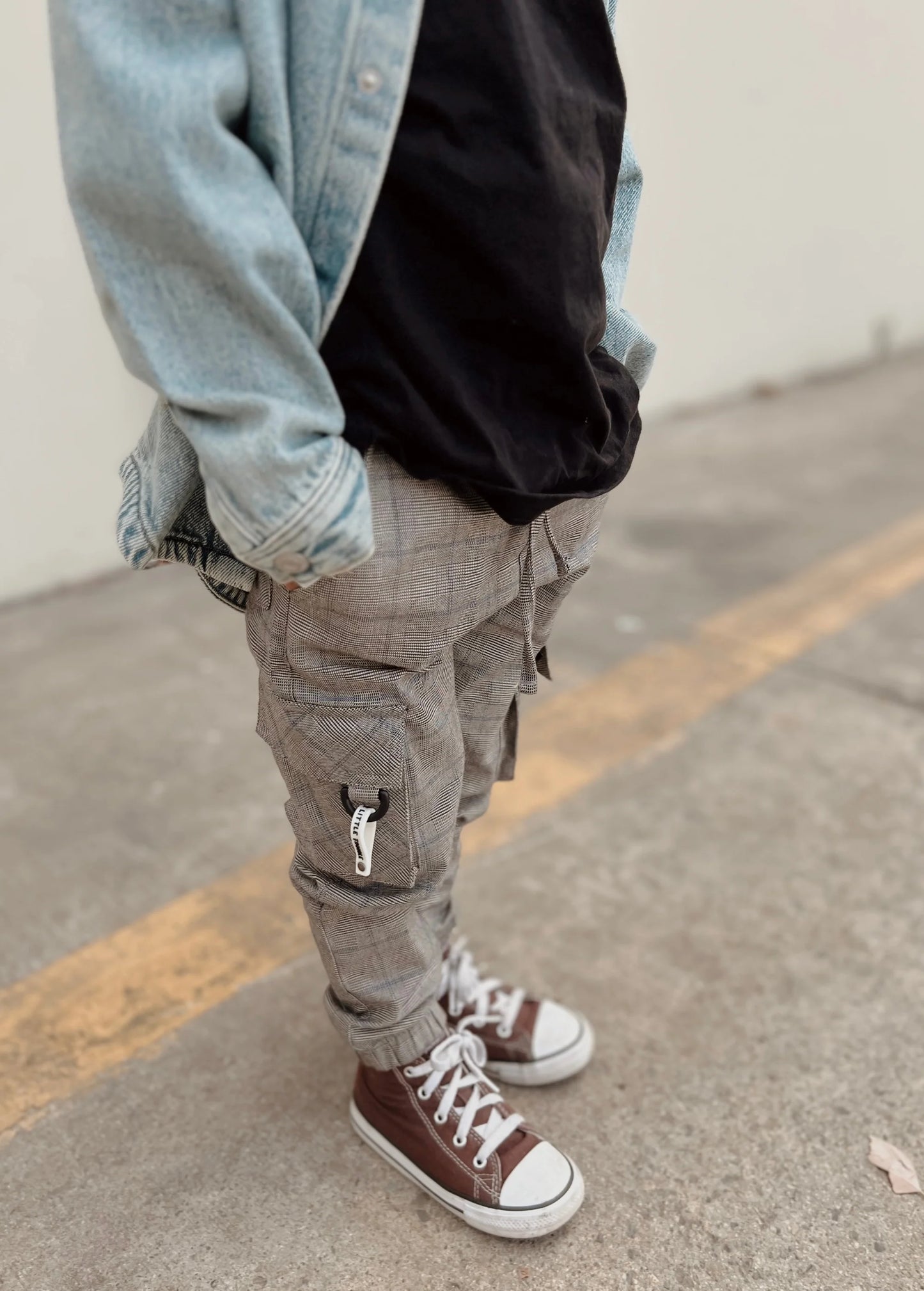Plaid Cargos