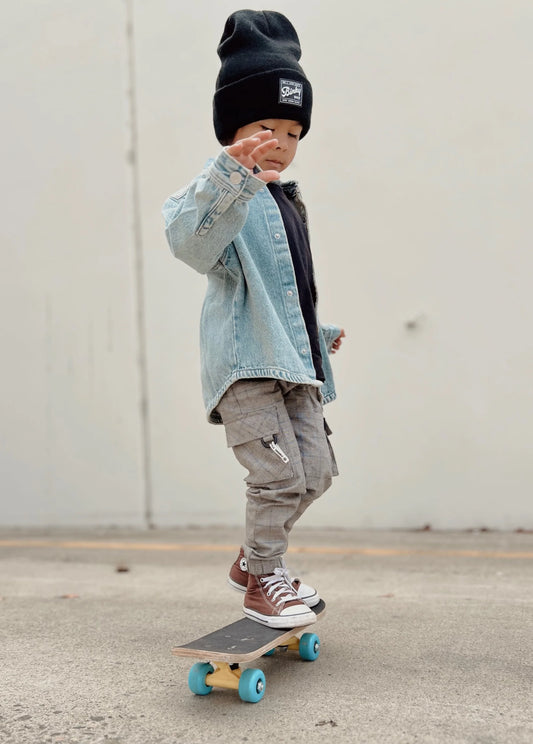 Plaid Cargos