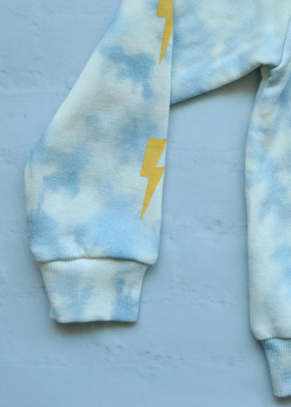 Blue Sky Tie Dye Crewneck
