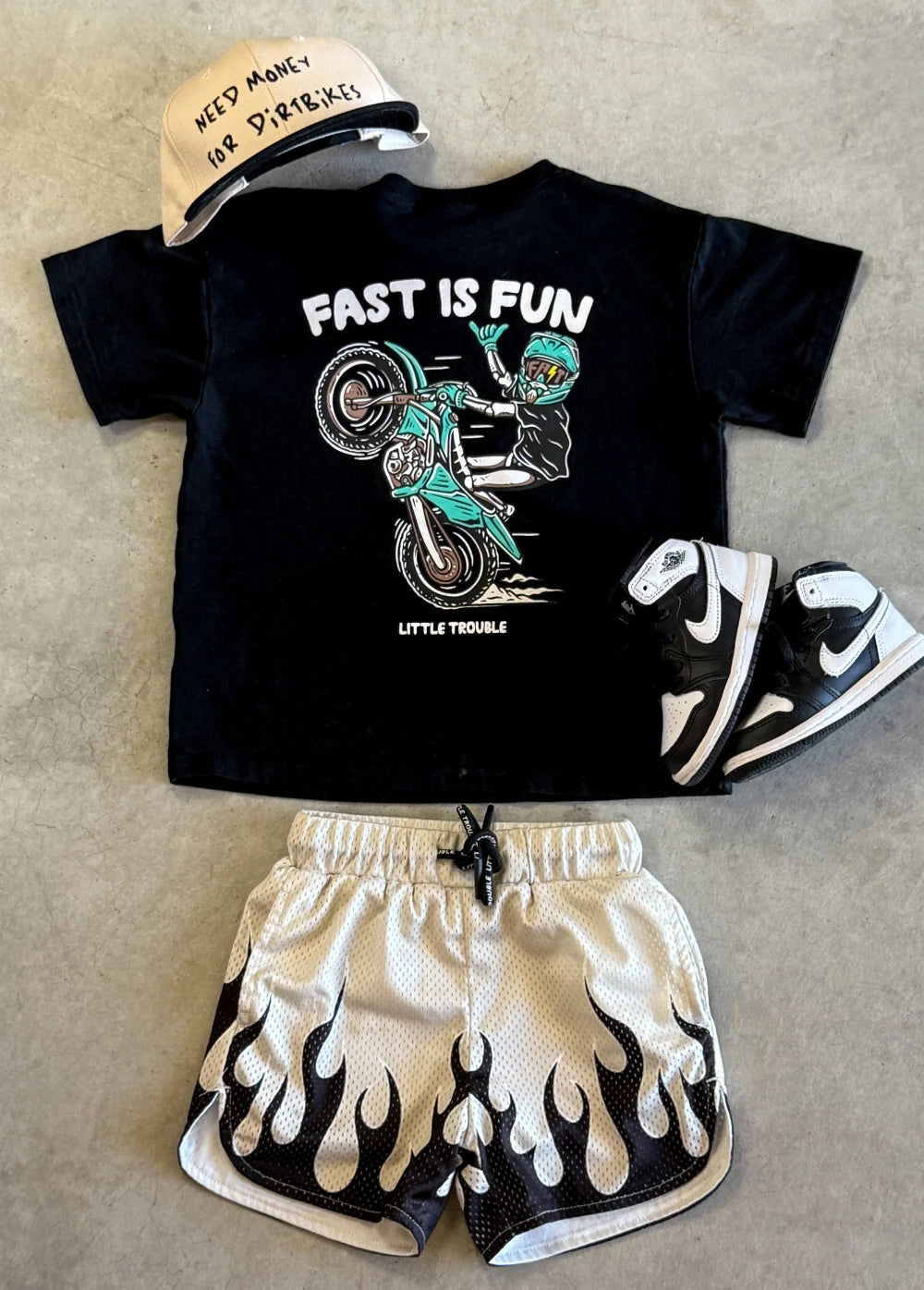 Heater Mesh Shorts Cream