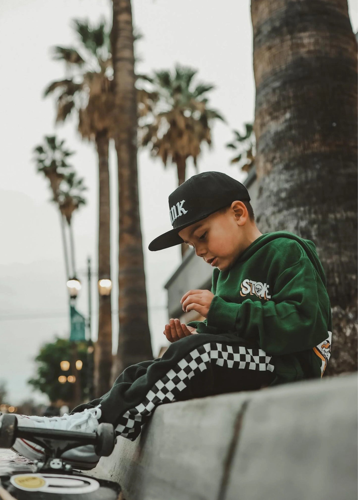 Checker Joggers