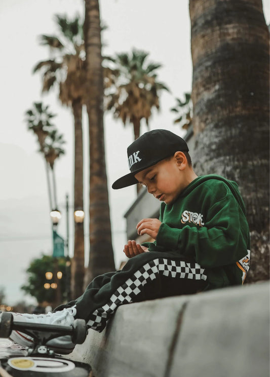 Checker Joggers